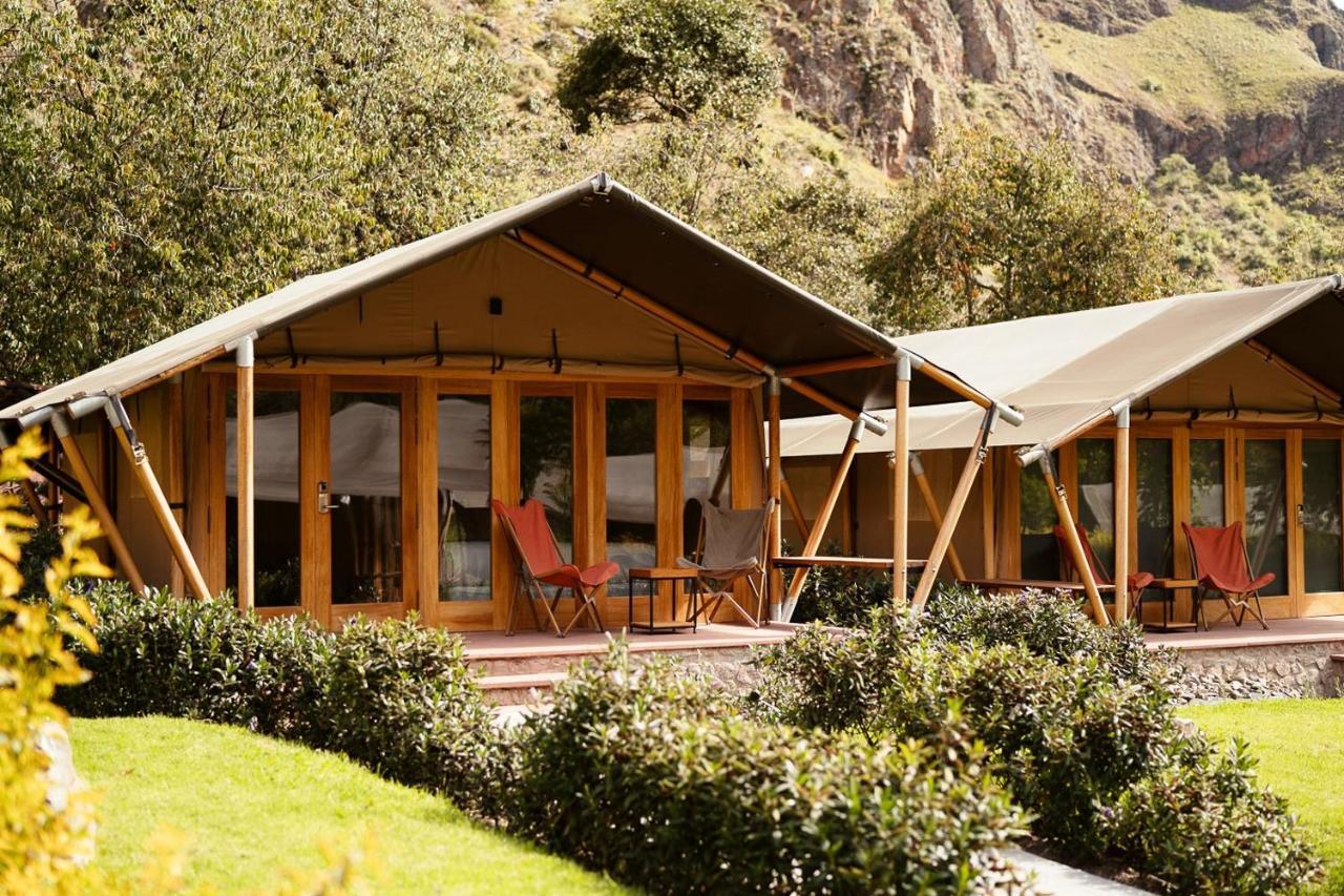 Las Qolqas Ecoresort Ollantaytambo Bagian luar foto