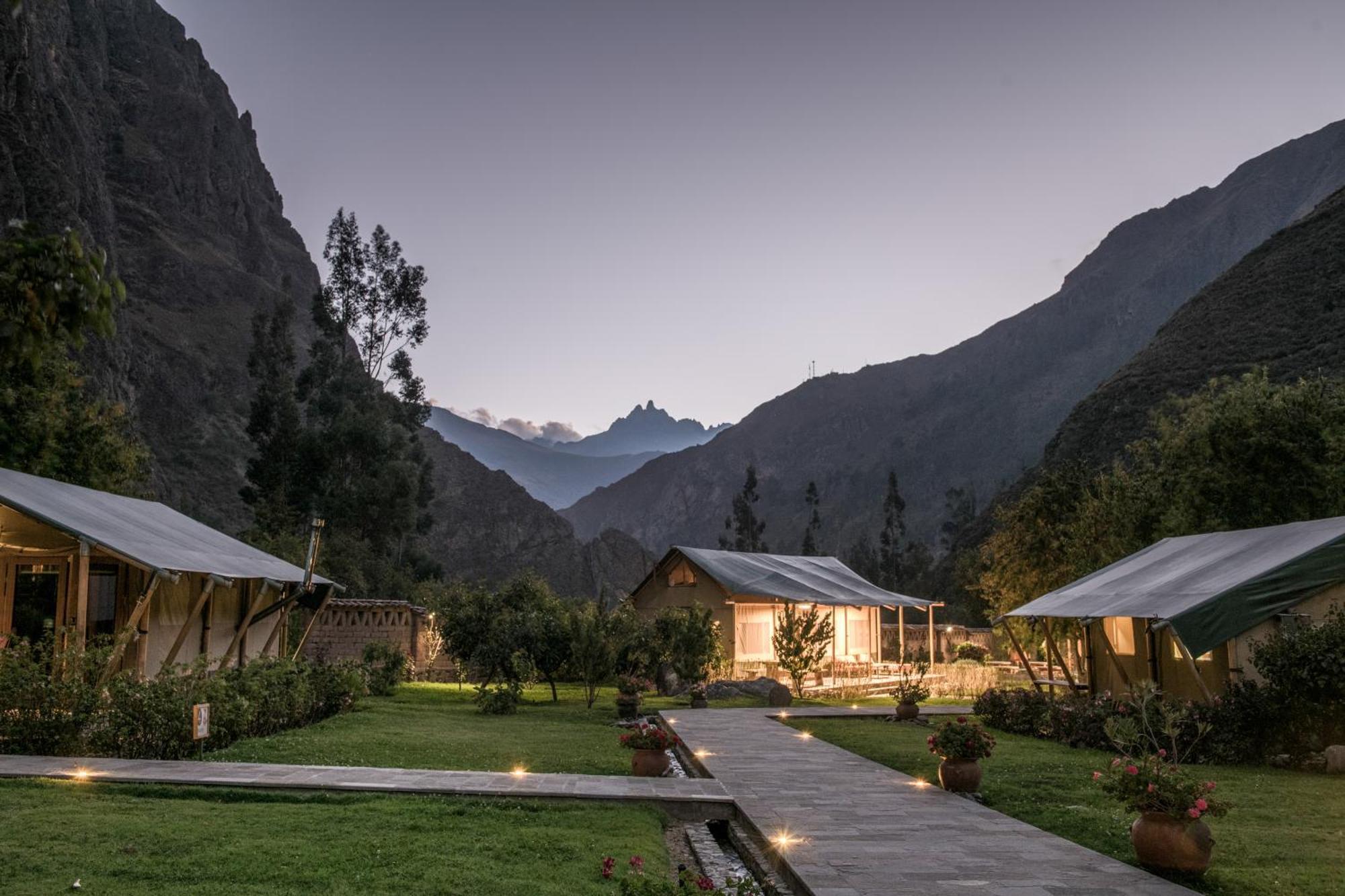 Las Qolqas Ecoresort Ollantaytambo Bagian luar foto