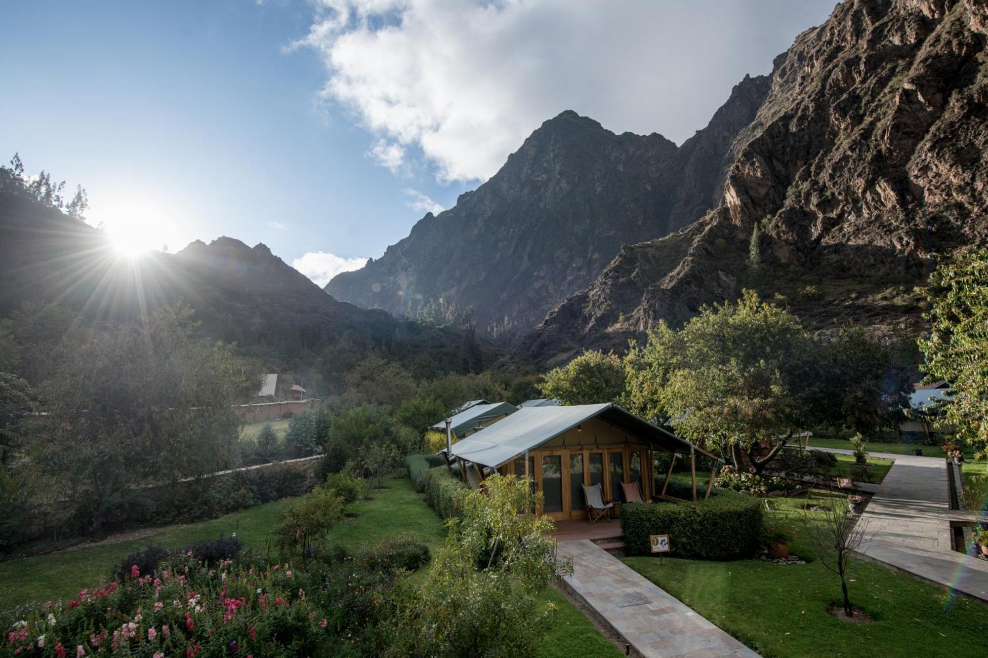 Las Qolqas Ecoresort Ollantaytambo Bagian luar foto