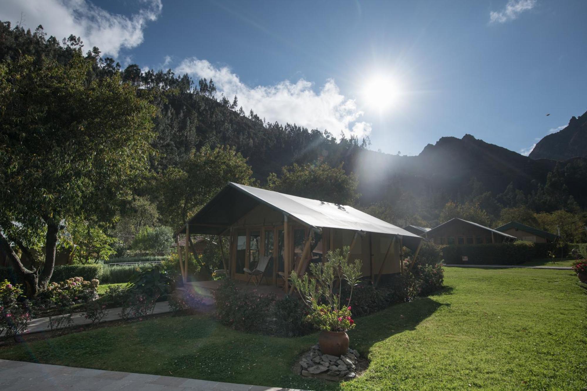 Las Qolqas Ecoresort Ollantaytambo Bagian luar foto