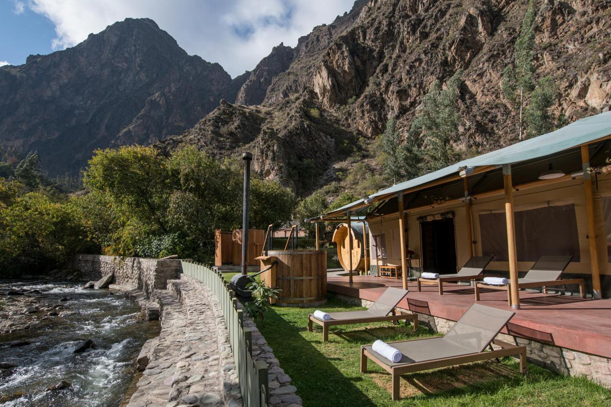 Las Qolqas Ecoresort Ollantaytambo Bagian luar foto